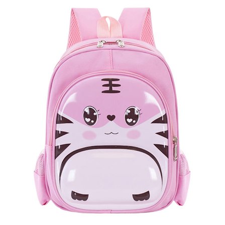 3D Tecknad Ryggsäck, Lätt och Enkel att Bära, Förskoleryggsäck Passar för Pojkar och Flickor Tiger