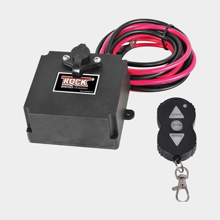 Télécommande sans fil pour treuil de remorque Rock, 12 V, 250 A, compatible avec RP3500 & RP5000