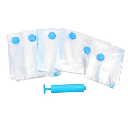 Kompressio säilytyspussit Tyhjiötiivistys Säilytyspussit Peittoihin Peittoihin Vuodevaatteisiin