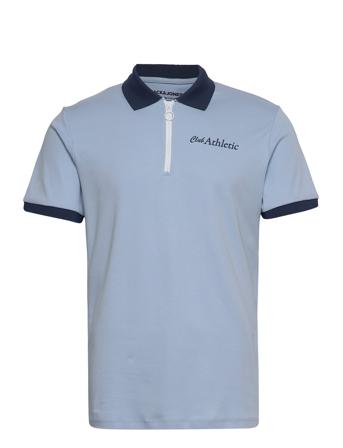 Jorclub Zip Ss Polo Tc122 Ln Blue Jack & J S