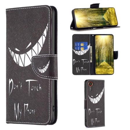 Lompakkokotelo Samsung Galaxy XCover 7 - Don’t Touch My Phone