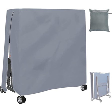 210D Vandtæt Bordtennisbord Cover - Bordtennisbord Cover - Vandtæt, Vindtæt og UV-bestandigt - Støvtæt