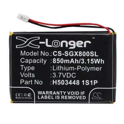 Batteri till Navigator, GPS för SkyGolf SkyCaddie Aire, X8F, SkyCaddie Aire II m.fl.