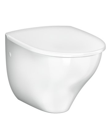 Gustavsberg Nautic 1530 Hængeskål væghængt Med standardsæde, Badeværelse