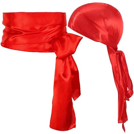 1 setti merirosvopuku merirosvopukutarvikkeet merirosvovyötärövyö ja bandana