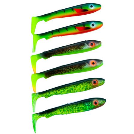 Svartzonker McRubber Bass 8 cm 6-pack Color