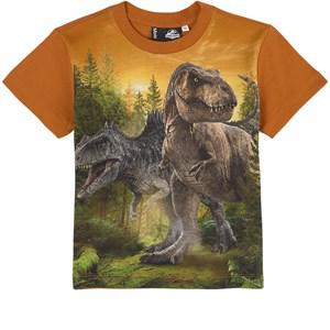 Molo Dino Forest Roxo GOTS Graphic T-shirt 152 cm - Tops - 152 cm - Brown