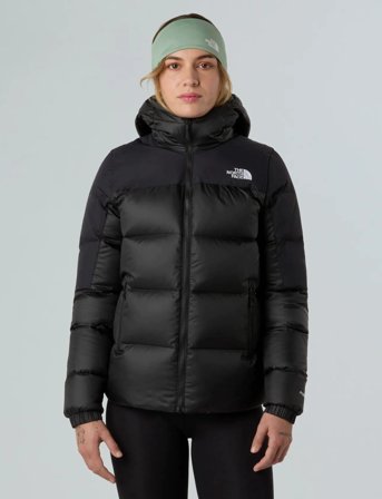 The North Face W Diablo Down 2.0 Hooded Jacket - Black - M