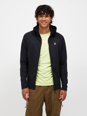 Peak Performance - Rider Essentials Midlayer Zip Hood Men