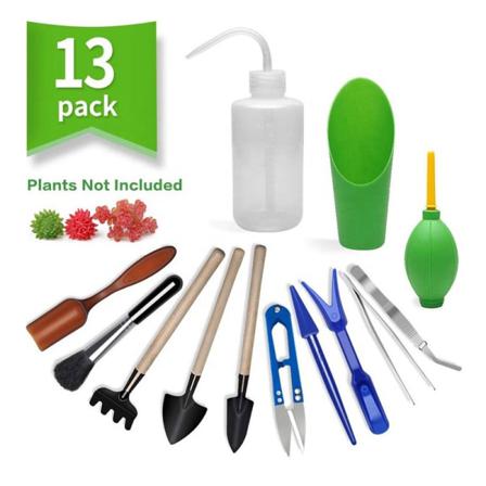 13 Delar Suckulenta Planteringsverktyg Kombinationsset Set Gr