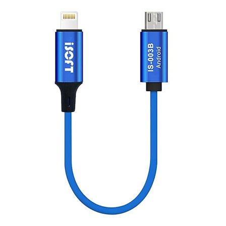 ISOFT IS-003B Datakabel Lightning till Micro-USB Data Copy Kabel (FMY)