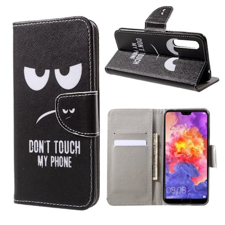 Huawei P20 Pro Fodral med ett snyggt motiv - Do not touch