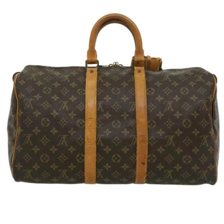 Louis Vuitton Vintage, Pre-owned Canvas travel-bags Bruin, Dames, Maat:ONE Size