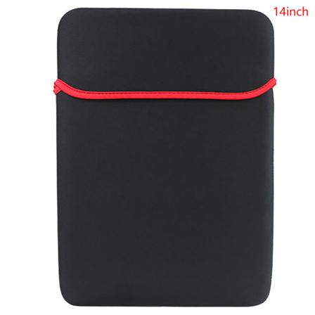 Dobbelsidet bærbar veske Beskyttelsesveske Neopren, myk sleeve T 14inch