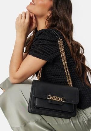 Michael Michael Kors Heather LG Shoulderbag Black One size Black Håndvesker Dam