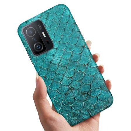 Xiaomi 11T/11T Pro 5G - Cover/Mobilcover Kroneblanding Mønster Multicolor
