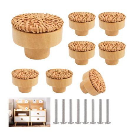 TG 8 stk. Rotting Køkken Skabsknap Køkken Skabshåndtag Cabi