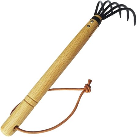 Håndrake, Bærbar Graveverktøy Mini Stålrake For Hagetransplantasjonsverktøy