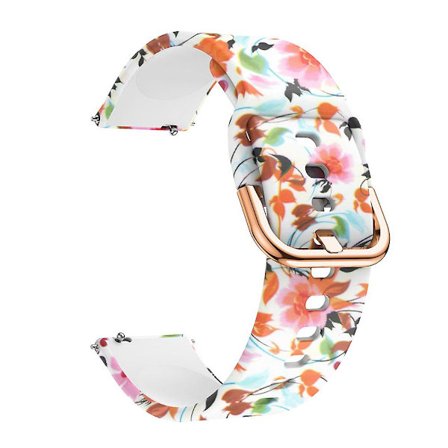 Hopeup 20mm Silikon Smartwatch Armband Band Band För Samsung Galaxy Watch Active