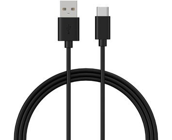 Andersson-Andersson USB-A- USB-C 3A 60W Black 1m-Rask USB-C kabel med hurtiglading og overføring-Power-USB-C-kabler