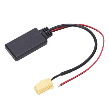 Bluetooth Aux-indgangsadapter Audiokabel Udskiftning til Fiat Grande Punto Stereo Mini Iso