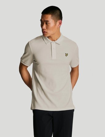 Lyle & Scott Milano Polo Shirt - Beige - XXL