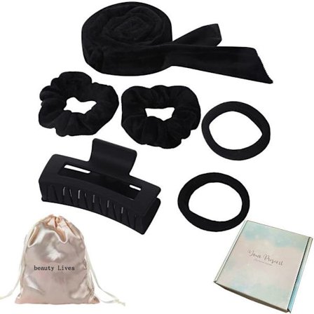 Värmefria curler lockar utan värme SVART