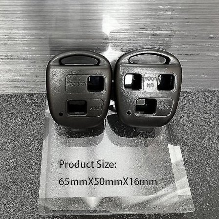 Lexus Bilnøgle 2 Knapper 3 Knapper Til Lexus Rx300 Es300 Ls400 Gx460 Es Rx Lx Is200 Rx300 Es300 Ls400 Gx460 Nøgleetui Tilbehør