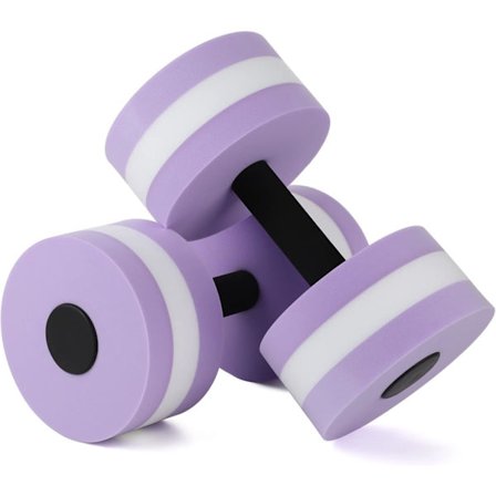 2 stk. Vannhantler, Vannvekter Hantler Lette Vannaerobics Hantler Basseng Hantler Myke Svømmehantler Vann lilla