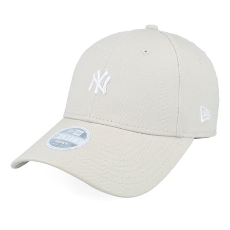 New Era - New York Yankees 9FORTY Stone/White Adjustable Adjustable Beige Cap - MLB @ Hatstore
