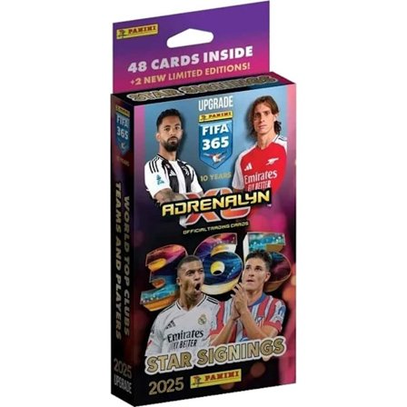 Fotbollskort - 1st Booster Set - Star Signings - Panini Adrenalyn XL FIFA 365 2025 (50 kort)