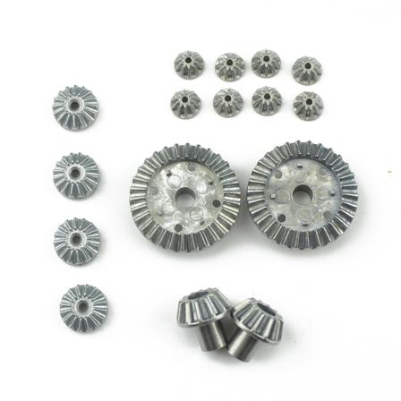 16st/ Set Zinklegering Differential Körväxel Modifierade Delar