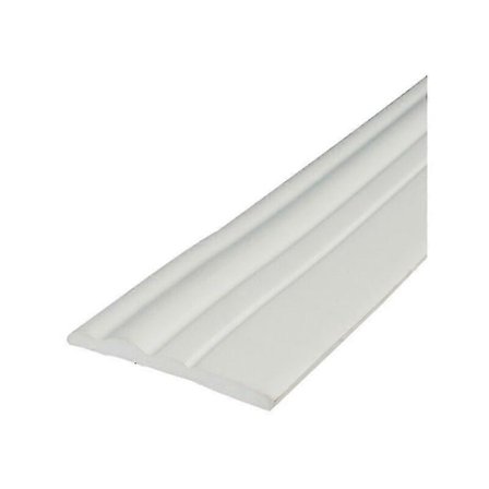 Hvit Selvklebende Fleksibel Gulvlist Brettbar Gulvlist, 5 M