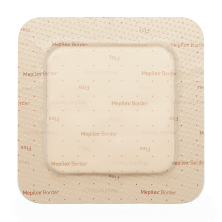 Mepilex border flex 7,5x7,5cm, 5 stk.