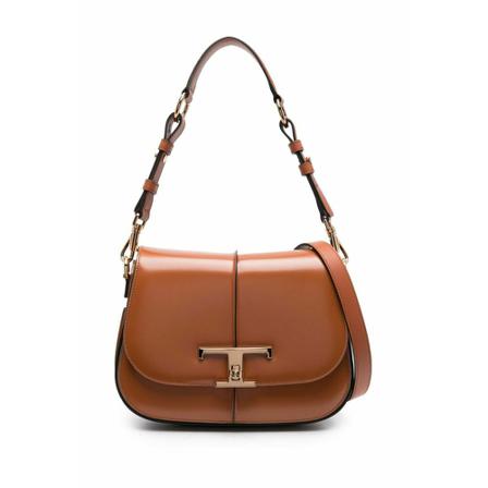 Tod's, Shoulder Bags Bruin, Dames, Maat:ONE Size