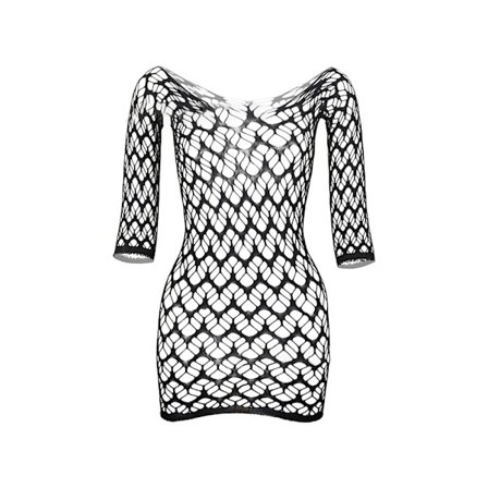 Saumaton verkkopuku - musta - yksi koko