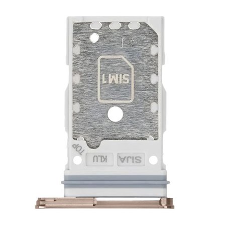 Originalt SIM-kortfack för Galaxy S22 / S22 Plus Dual Nano SIM-kompartment Samsung Lila