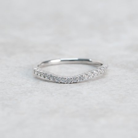 Förlovningsring Vingloka, 18K vitguld - Förlovning- och vigselringar