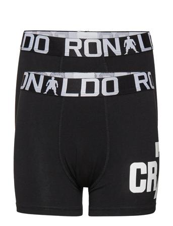 Cr7 Boys Trunk 2-Pack Night & Underwear Underwear Underpants Svart CR7