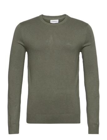 Mélange Round Neck Knit Green Lindbergh