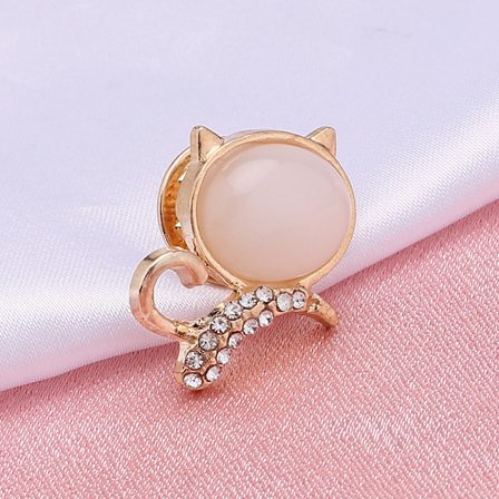 Rosettbrosch, damers exklusiva känsla, nischad nål, bröstblomma, exklusiva fasta kläder, kragnålstillbehör