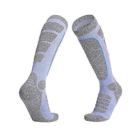 Ski sokker i uld, sokker til koldt vejr til snowboarding, sne, vinter, termiske knæhøje varme sokker, jagt SZRH A-F