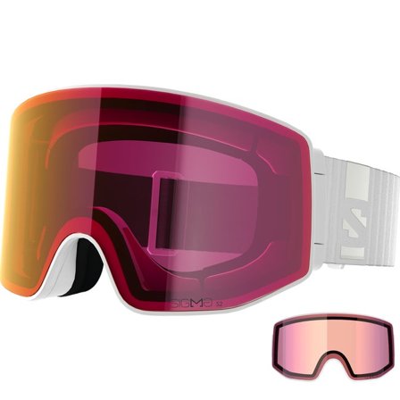 Salomon - Skidglasögon unisex Sentry Prime Sigma (and Extra Lens) - White