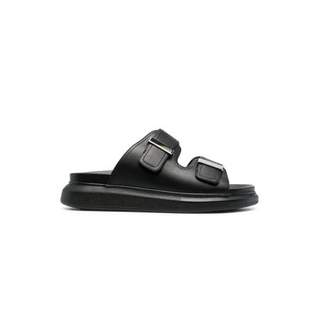 Alexander McQueen, Hybrid Slide Sandals Czarny, Mężczyzna, Rozmiar: 41 EU