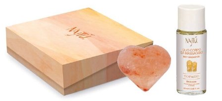 Kit Massaggio Bioenergetico Olio Corpo 60ml + Topazio