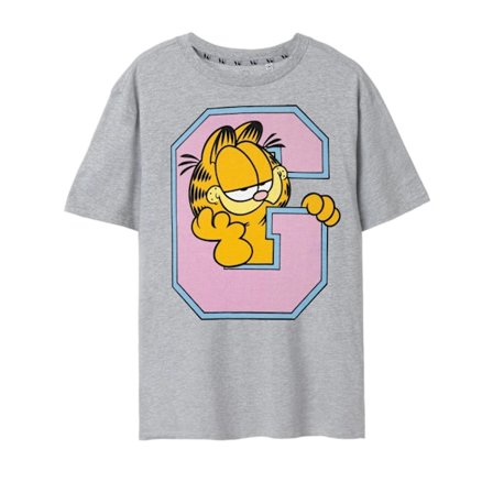 Garfield Herr Collegiate Marl T-shirt XXL Grå