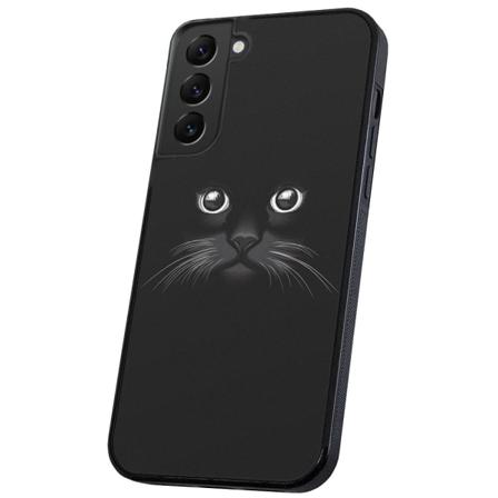 Samsung Galaxy S22 - Deksel/Mobildeksel Svart Katt Multicolor