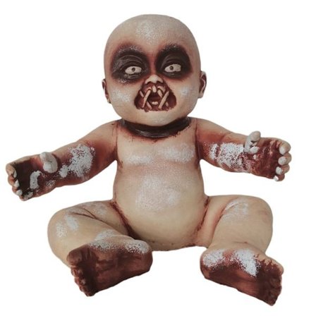 Diverse stiler av spøkelsesanheng, gresskar-dyr, skrekkdukker i latexskum - møbelpynt