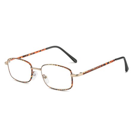 Anti-Blue Light lukulasit Neliönmuotoiset silmälasit LEOPARD PRINT