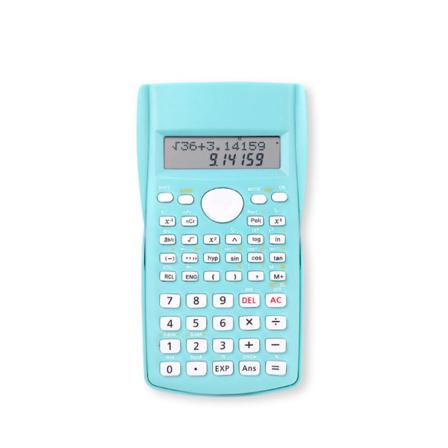 Vetenskaplig Kalkylator 12 Siffror 2 Rad Display Funktion